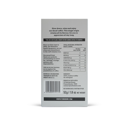 Terbodore Unwind Decaf